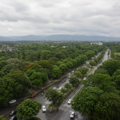 Aerial view of Chandigarh’s green cover highlighting low forest land diversion