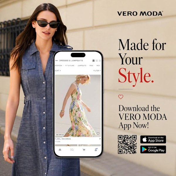 VERO MODA India Launches Its First Shopping App VERO MODA India Launches Its First Shopping App