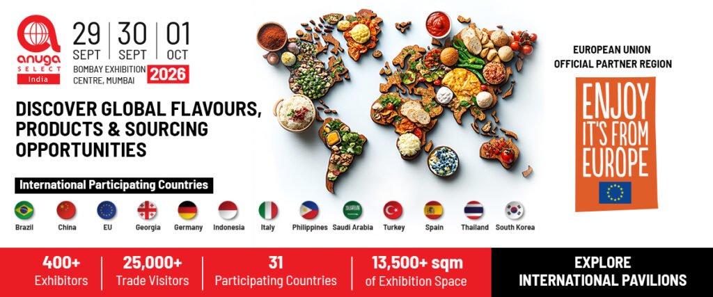 India's Food & Beverage Growth Story Attracts Strong Global Participation as Anuga Select India 2026 Strengthens International Trade Partnerships India's Food & Beverage Growth Story Attracts Strong Global Participation as Anuga Select India 2026 Strengthens International Trade Partnerships