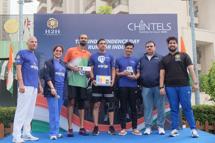 Gurugram Residents Come Together for 'The Unity Run' on Independence Day Gurugram Residents Come Together for 'The Unity Run' on Independence Day