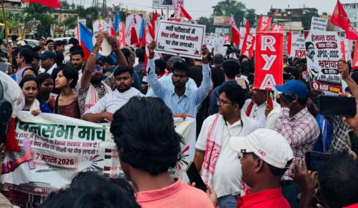 jssc-cgl-cancelled--jharkhand-students-may-call-off-recruitment-exam-protest-2026-08-18 newsmedia.online
