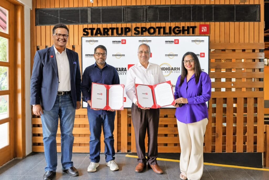 Chitkara University Signs MoU with Chandigarh Angels Network to Strengthen Startup-to-Investment Pathways Chitkara University Signs MoU with Chandigarh Angels Network to Strengthen Startup-to-Investment Pathways