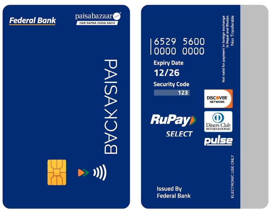 Paisabazaar and Federal Bank Launch Paisaback RUPAY Credit Card with 7.5% Cashback on Grocery Spends Paisabazaar and Federal Bank Launch Paisaback RUPAY Credit Card with 7.5% Cashback on Grocery Spends