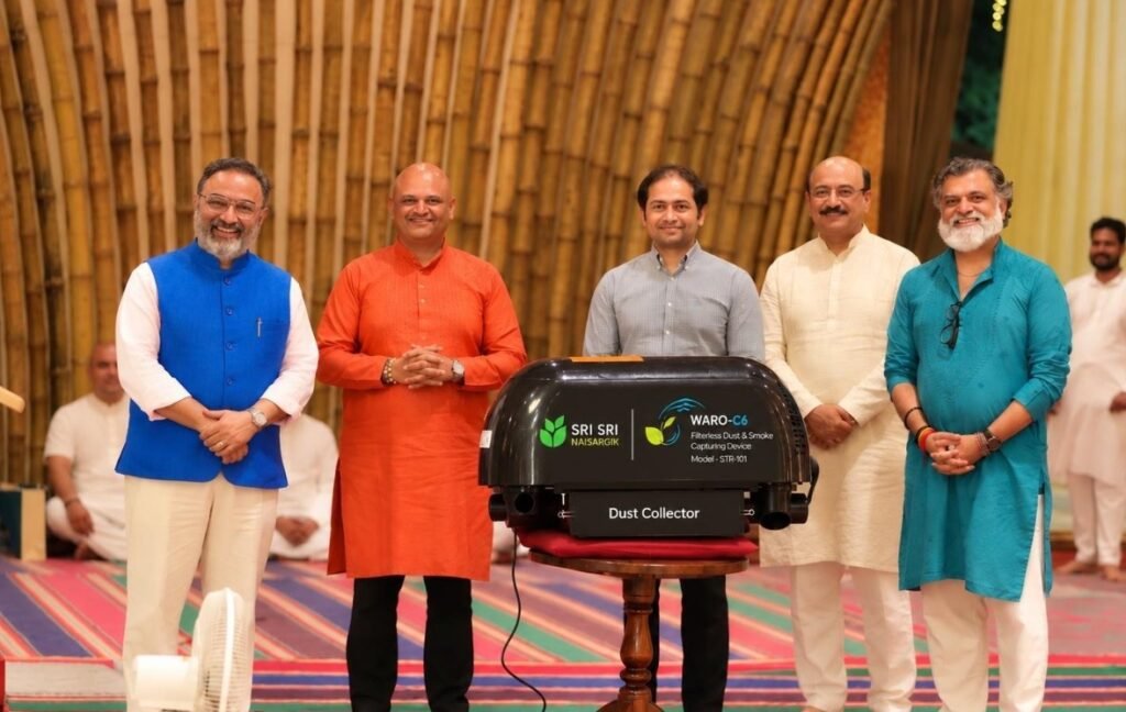 WARO-C6: Innovative, Scalable Technology by Art of Living-Sri Sri Naisargik, Emerges as a Sustainable Solution for Urban Air Pollution WARO-C6: Innovative, Scalable Technology by Art of Living-Sri Sri Naisargik, Emerges as a Sustainable Solution for Urban Air Pollution