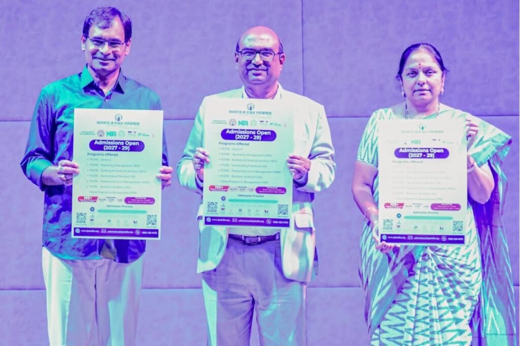 IPE Hyderabad Opens Admissions for 2027-29 PGDM Programmes, Launches Poster and Information Brochure IPE Hyderabad Opens Admissions for 2027-29 PGDM Programmes, Launches Poster and Information Brochure