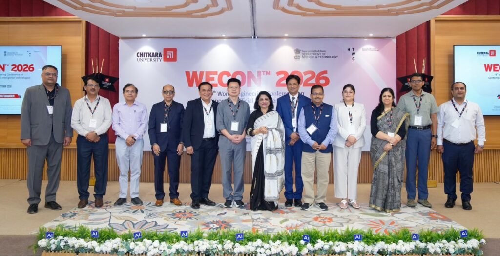 Chitkara University Hosts WECON 2026, Bringing Global Perspectives on AI for Societal and Industrial Transformation Chitkara University Hosts WECON 2026, Bringing Global Perspectives on AI for Societal and Industrial Transformation