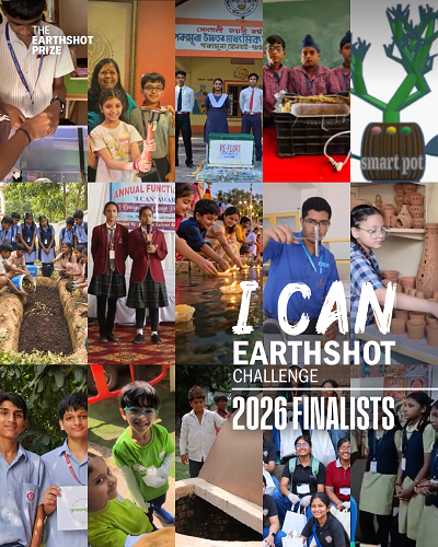 The Earthshot Prize, Alana and Design for Change Announce Finalists of Nationwide I CAN Earthshot Challenge The Earthshot Prize, Alana and Design for Change Announce Finalists of Nationwide I CAN Earthshot Challenge
