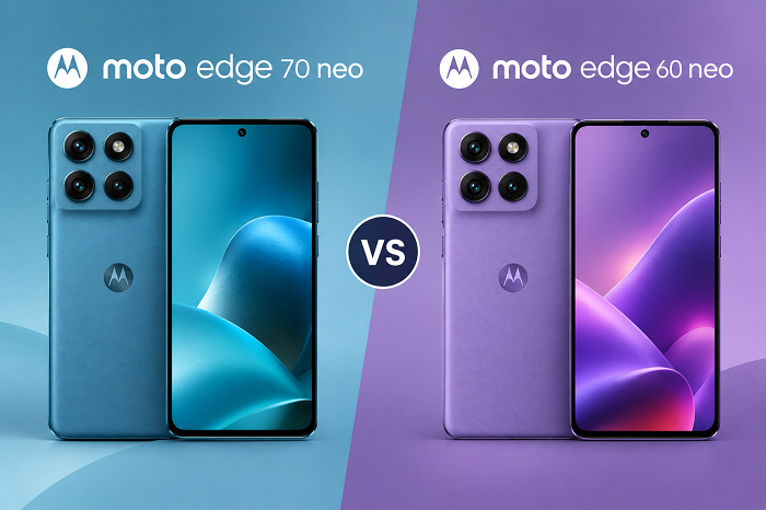 Moto Edge 70 Neo vs Edge 60 Neo: What's New? Moto Edge 70 Neo vs Edge 60 Neo: What's New?
