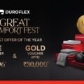 Duroflex Unveils Great Comfort Fest with Hampers Worth up to Rs. 24,996 and Gold Vouchers up to Rs. 30,000